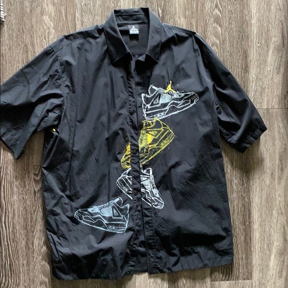 Jordan button down shirt Clearance